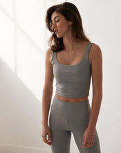 Load image into Gallery viewer, sustainable athleisure elena top moon - Rocca Club
