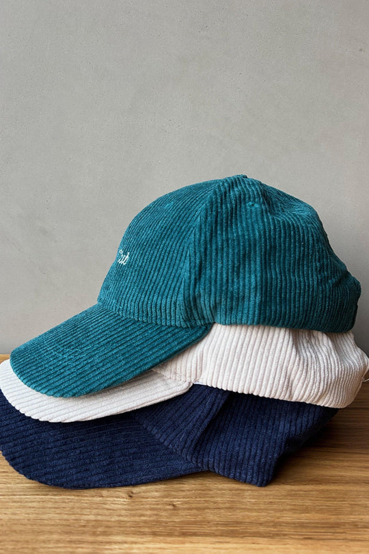 organic corduroy alex cap navy - Rocca Club