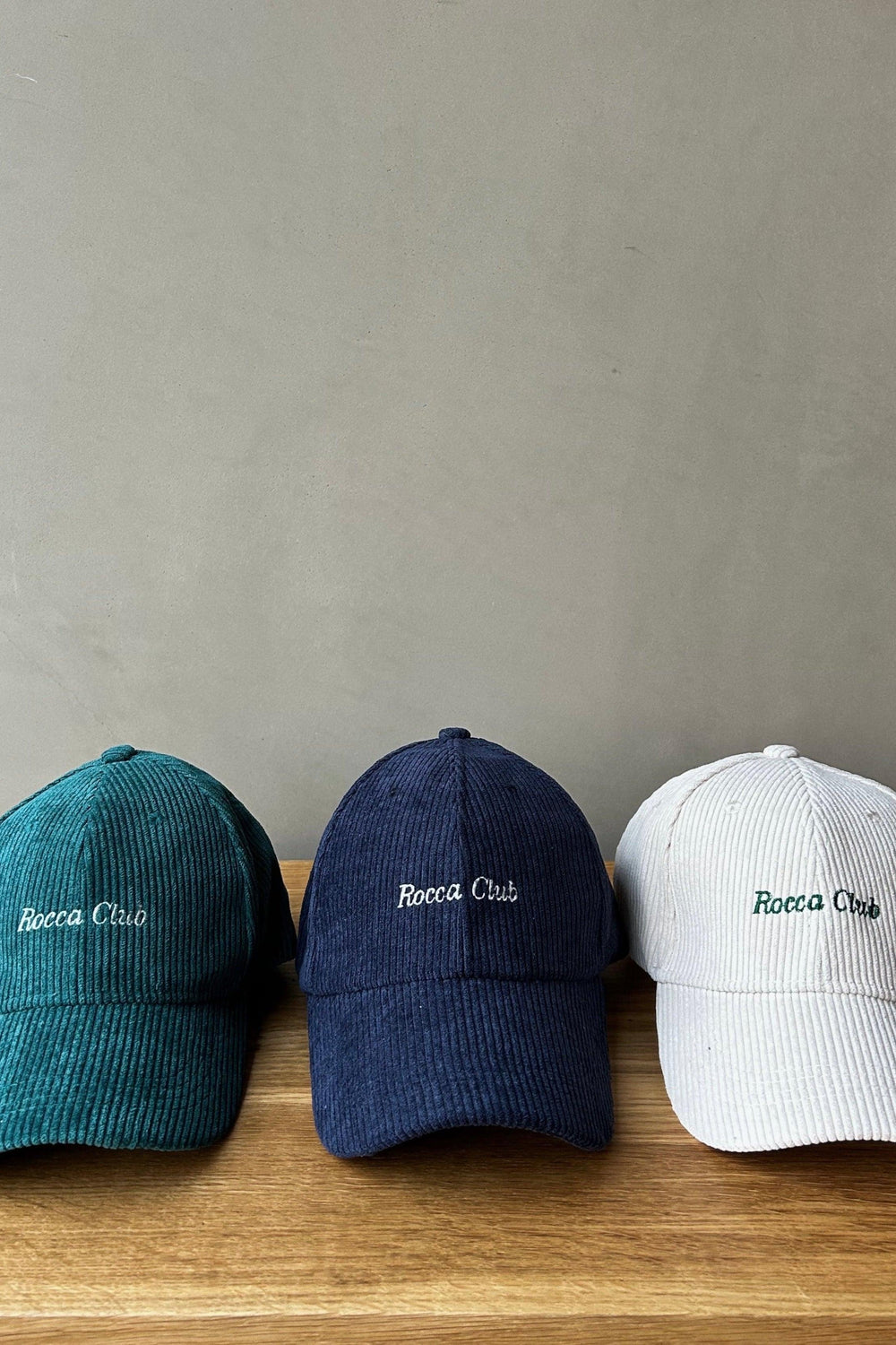 organic corduroy alex cap navy - Rocca Club